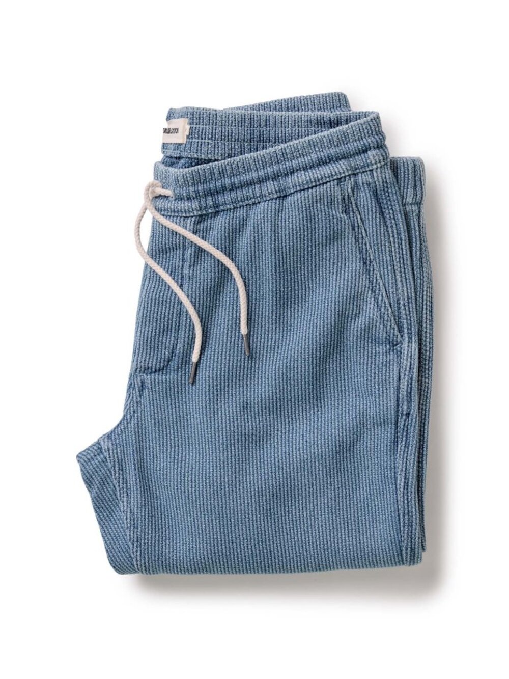 Taylor Stitch The Apres Pant in Washed Indigo Sashiko - S